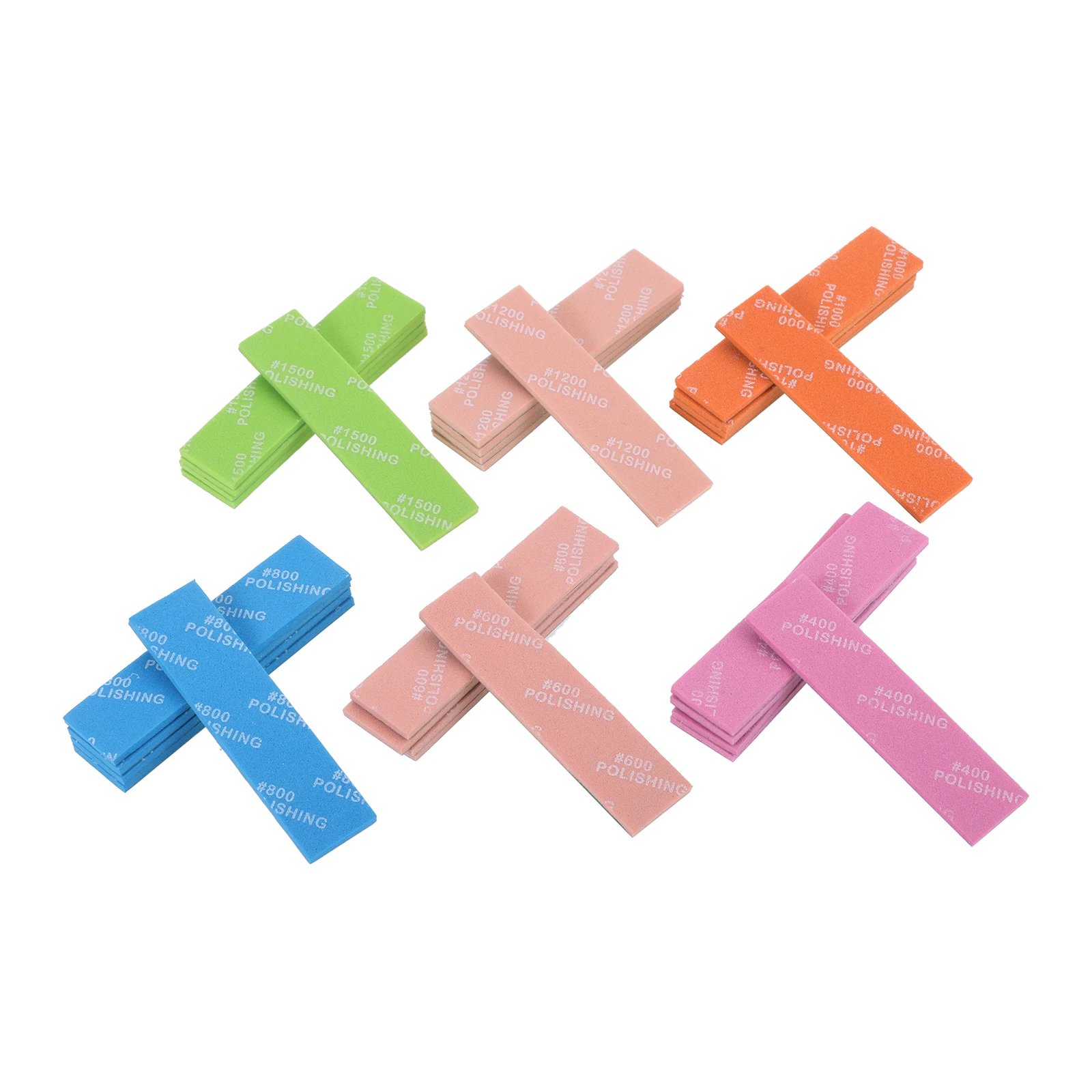 18/30Pcs Model Sanding Sponge Set Waterproof Wet Dry Hobby Tool Sanding Block Assortment Set 400/600/800/1000/1200/1500 Grit