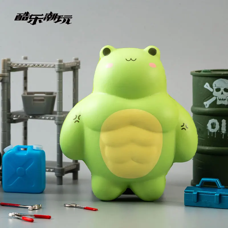 

Muscle Cute Small Animal Blind Box Slow Rebound Muscle Decompression Artifact Toy Mystery Box Toy Figures Cute Model Girl Gift