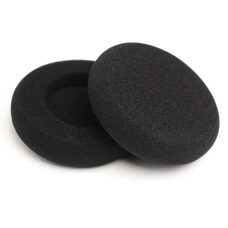 1 Pair Earphone Cover Black For GRADO SR60 SR80 Headsets Protector SR125 SR225 M1 M2 Soft Foam Practical Useful