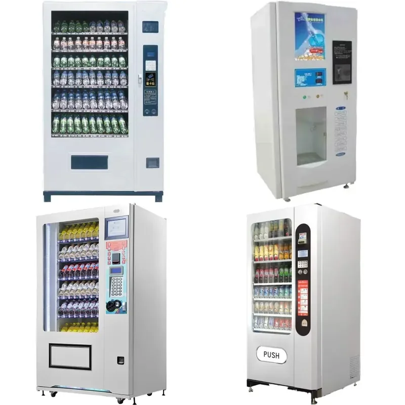 for Supermarket Snack and Beverage Vending Machines with SDK Touchscreens and LCD Displays