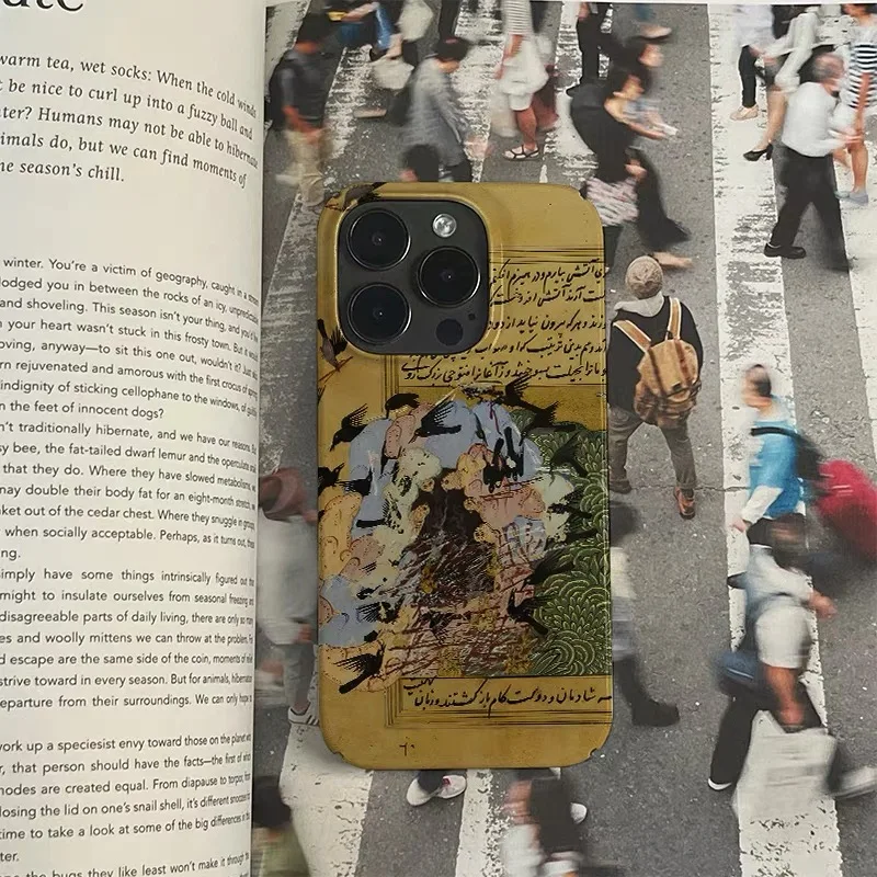 حافظة لهاتف آيفون 17 16 ProMax 15 14 Plus 13 12 MINI 11 PRO 16Plus XR XS MAX غطاء هاتف أكريليك