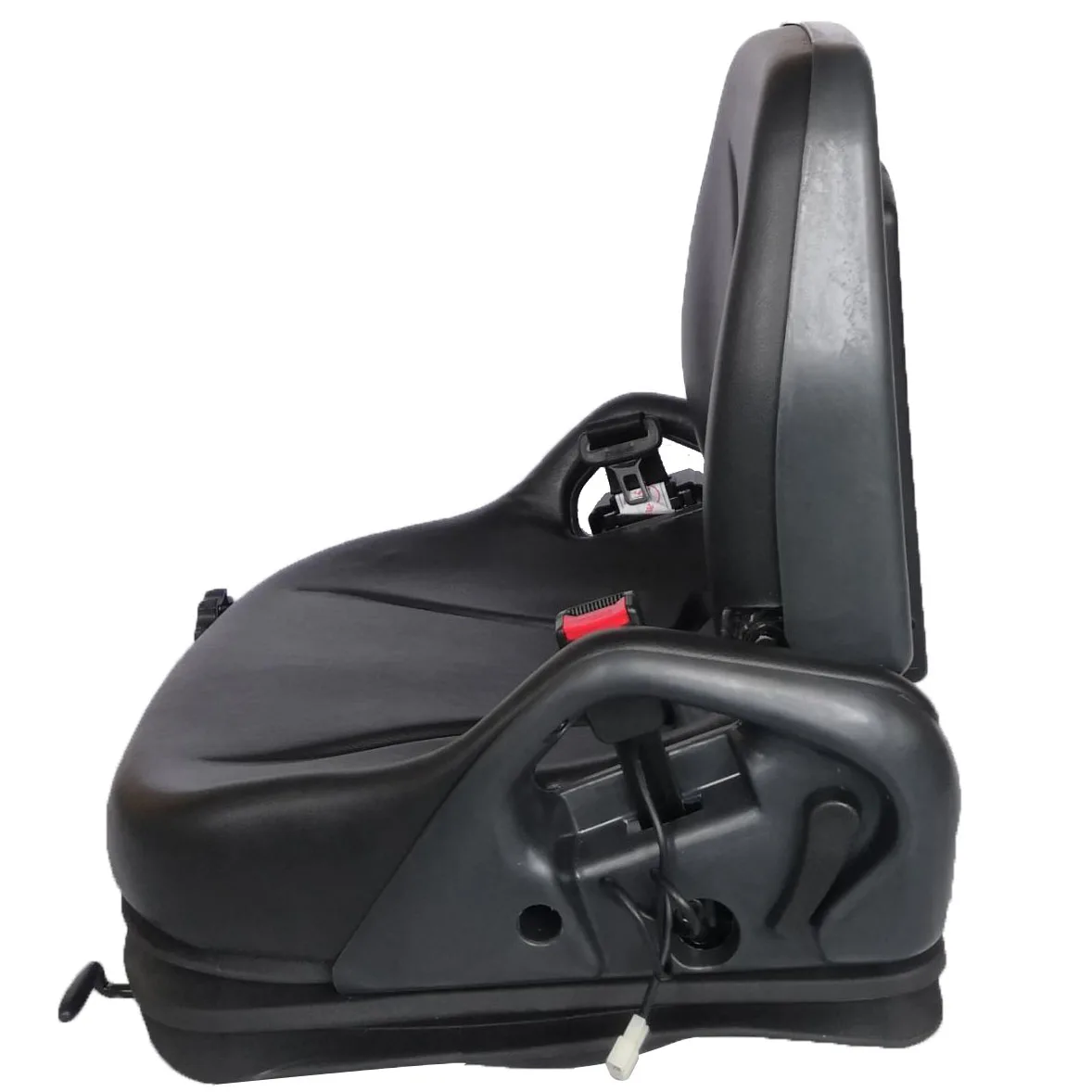 Heavy Duty Forklift Seat with Mechanical Air Suspension Universal Driver Seat for Heavy Mechanical Truck Construction Part