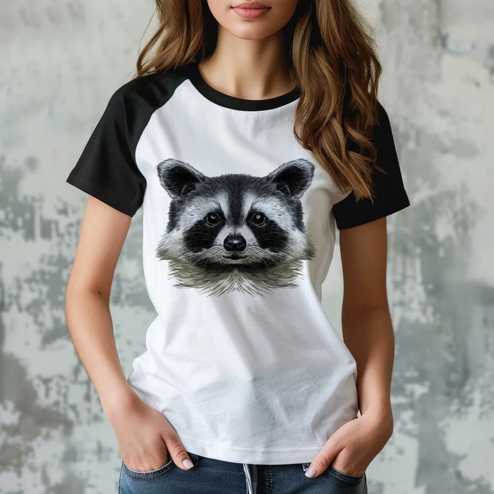 

Mapache top women streetwear Japanese designer top girl streetwear Japanese comic clothes