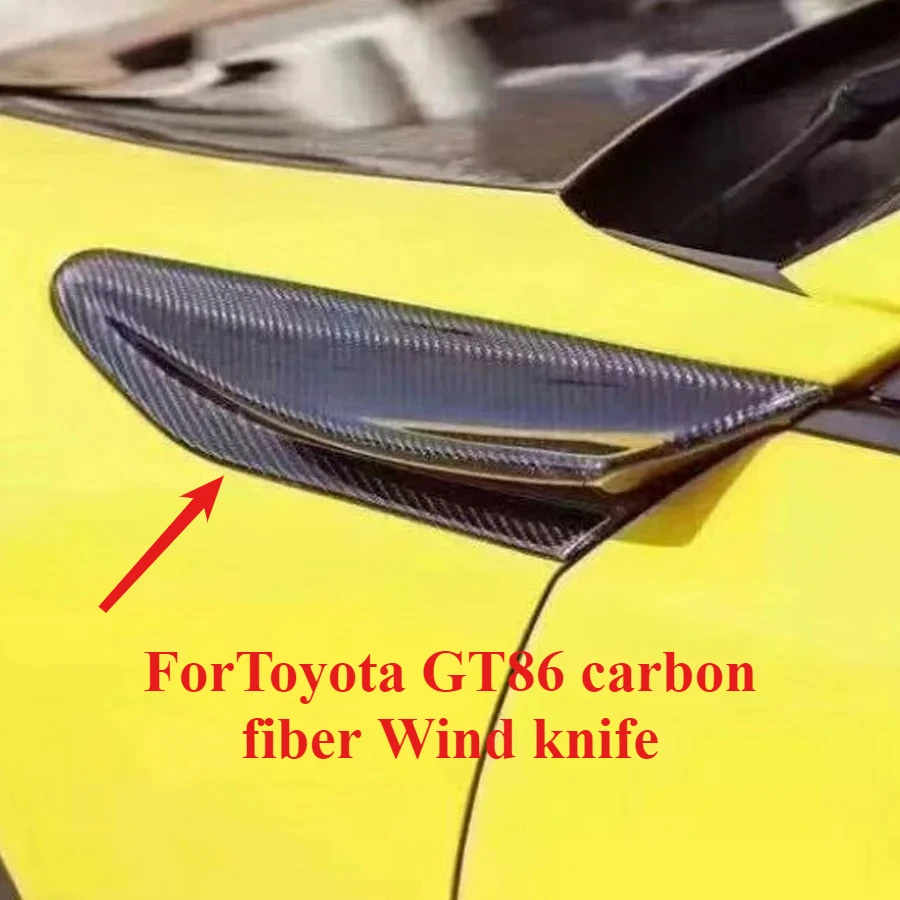 

Zero Defect Suitable ForToyota GT86 Carbon Fiber Ventilation Side Wind Knife