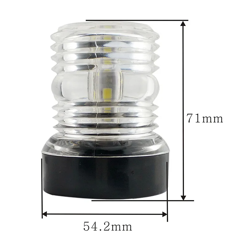 12VDC White Light LED 360 Degree  Yacht Boat Boat Boat LED Light Ship Anchor Lantern Ring Light