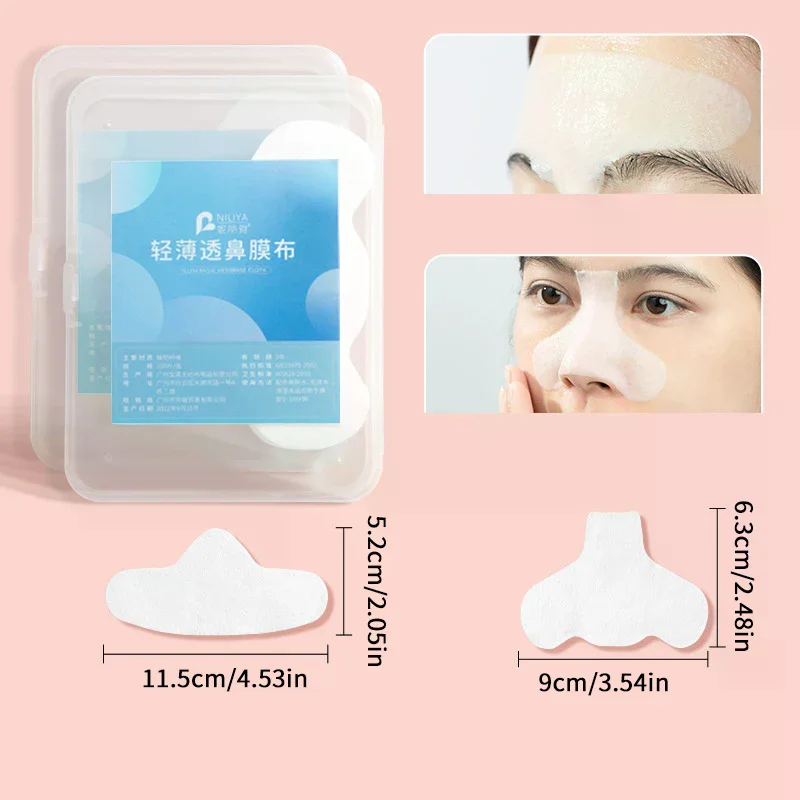 100 個多機能コットンパッドウェットコットン特別な保湿薄いリムーバー黒ずみコットンウェットコンプレスフェイシャルマスク紙