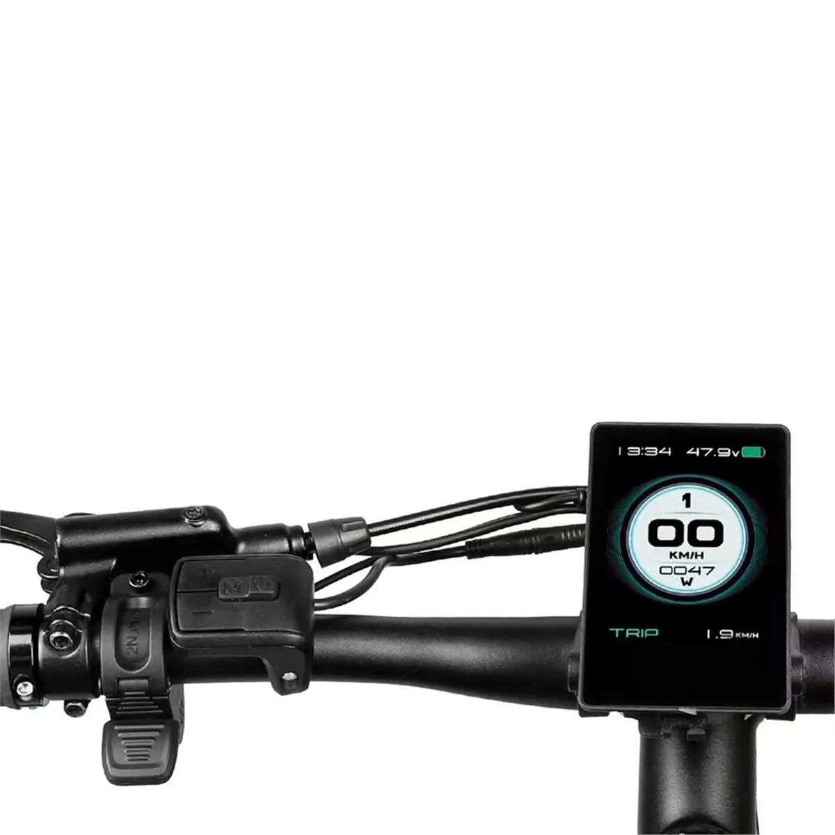 FUA@ Universal Thumb Throttle 300X Right/Left Hand Throttle for 24V-72V Electric Bicycle Accelerator Electric Scooter Part