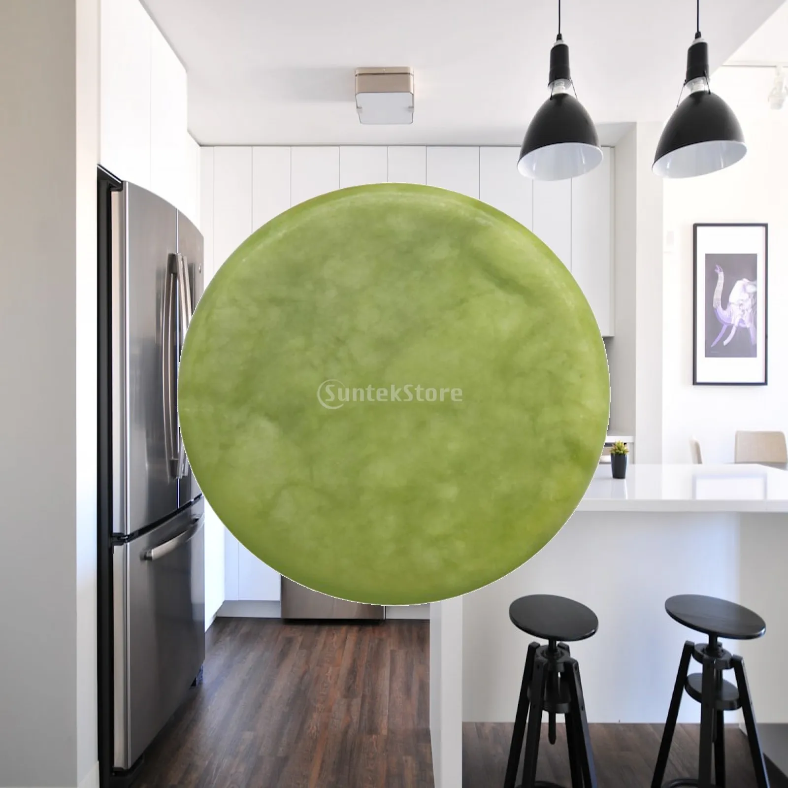 Natural Olive Jade Massage Stone Excellent Heat Retention Body Spa Rock for Deep Warm Relaxation