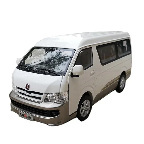 

1/18 Hiace Van Commercial Vehicle MPV Alloy Simulation Collected Car Model Modelo Diecast Para Coleccion
