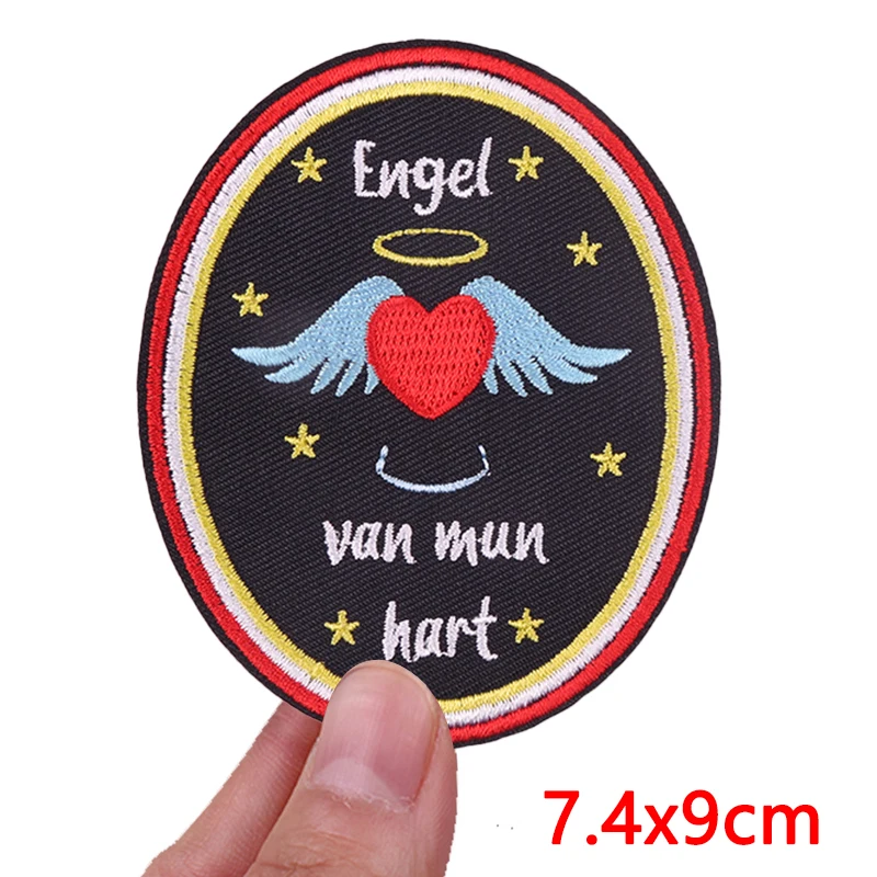 2026 NIEUWE Stijl Oeteldonk Emblem Patch Carnaval Voor Nederland Ijzer Op Patches Voor Kleding Stickers Kikker Borduren Patches