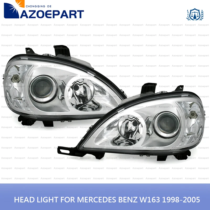 Headlight Head Light Lamp for Benz M-CLASS W163 ML230 ML350 ML400 ML500 ML55 AMG 1998 1999 2000 2001 2002 2003 2004 2005