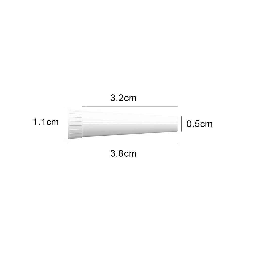 30Pcs Disposable Hemorrhoid Applicator Hemorrhoids Ointment Squeeze Drug Connection Housekeeper On Drug Plug Device Tube Head