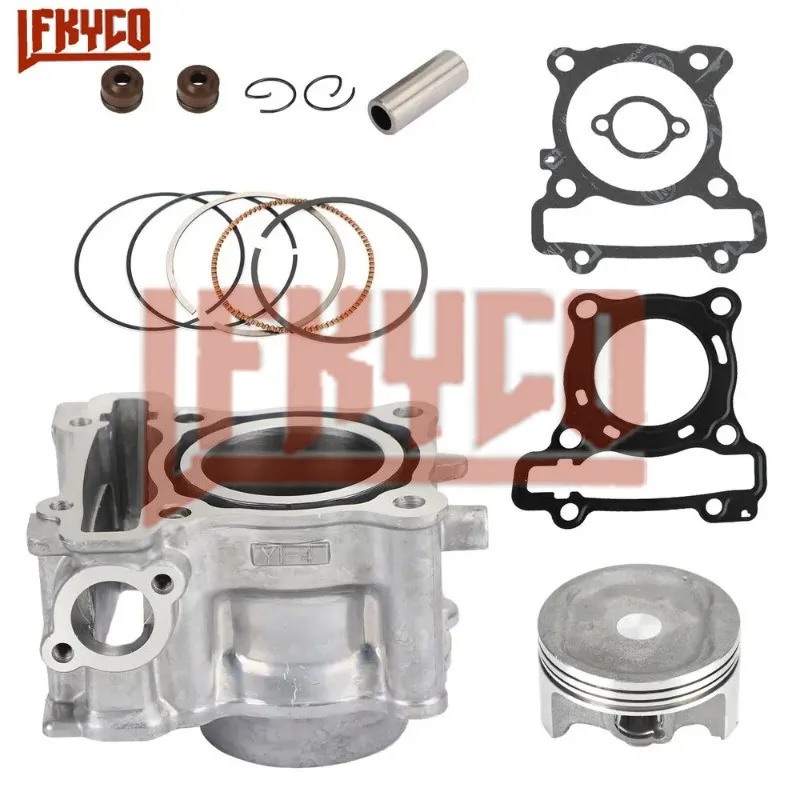 Motorcycle 58mm Engine Cylinder 155CC Piston Gasket Kit Motor for Yamaha GPD 150 155 NMax N-Max Tricity 155 Motoblock ATV Parts