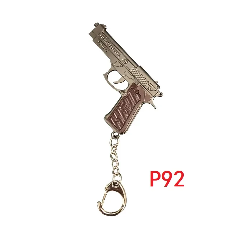 Hot Game PUBG Keychain Pandent PlayerUnknown's Battlegrounds Sniper Gun Keyring Backpack Car Decor Key Holder Army Jewelry Fans