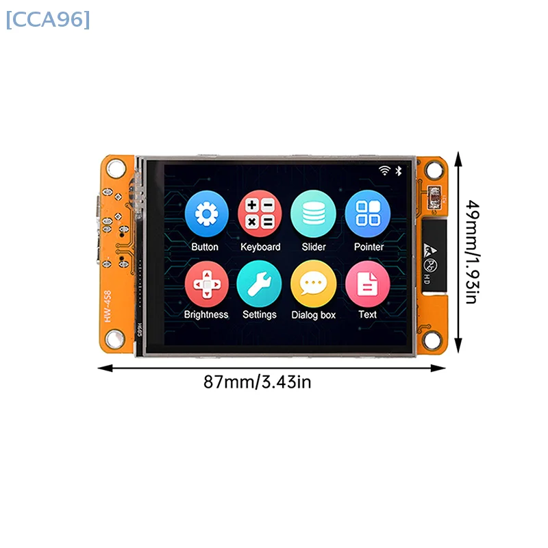 ESP32 LVGL WIFI Bluetooth Development Board 2.8 "240*320 Smart Scherm 2.8 inch LCD TFT Module met Touch
