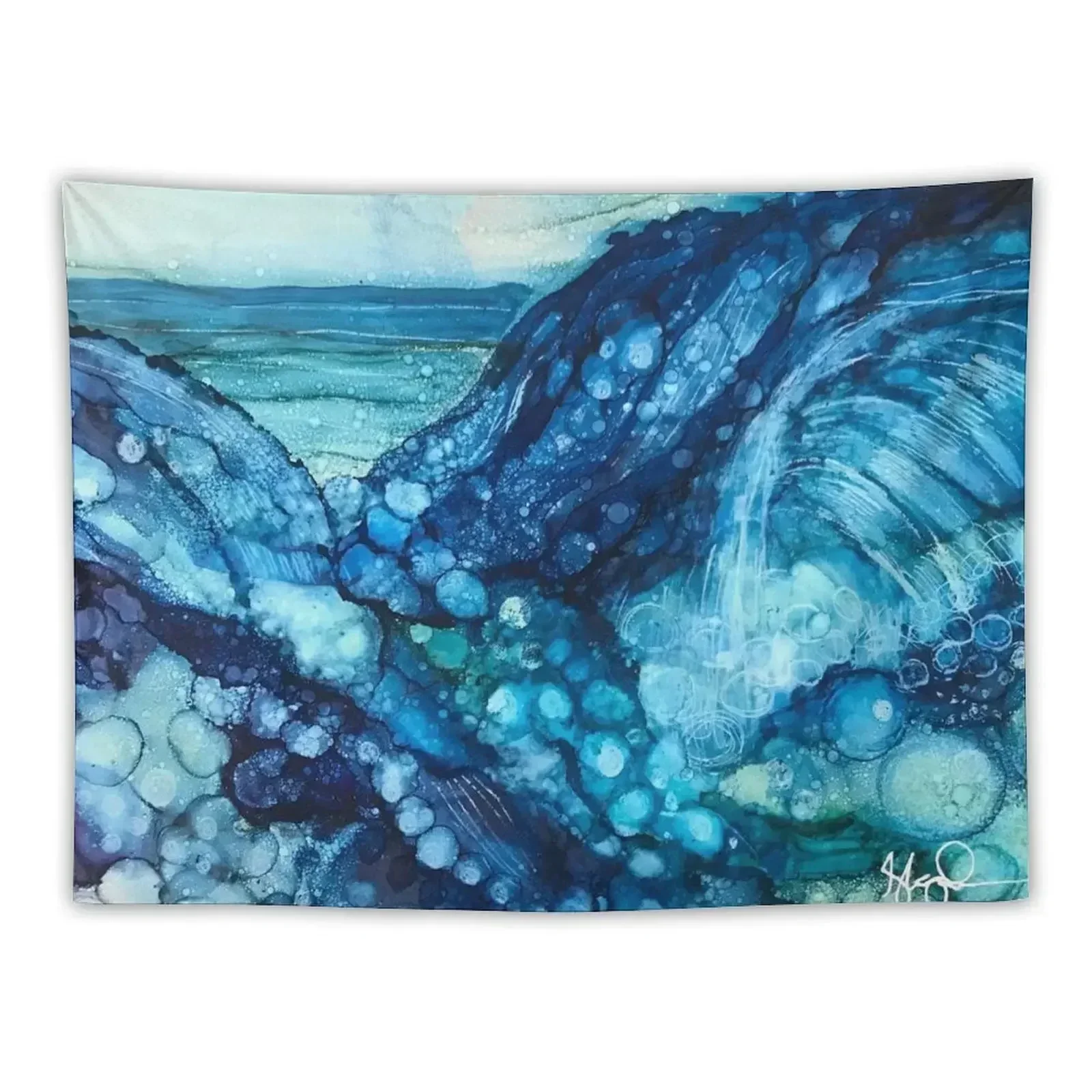 

Rolling Water Tapestry Home Decoration Accessories Bedroom Decor Aesthetic Bedroom Decor House Decorations Tapestry