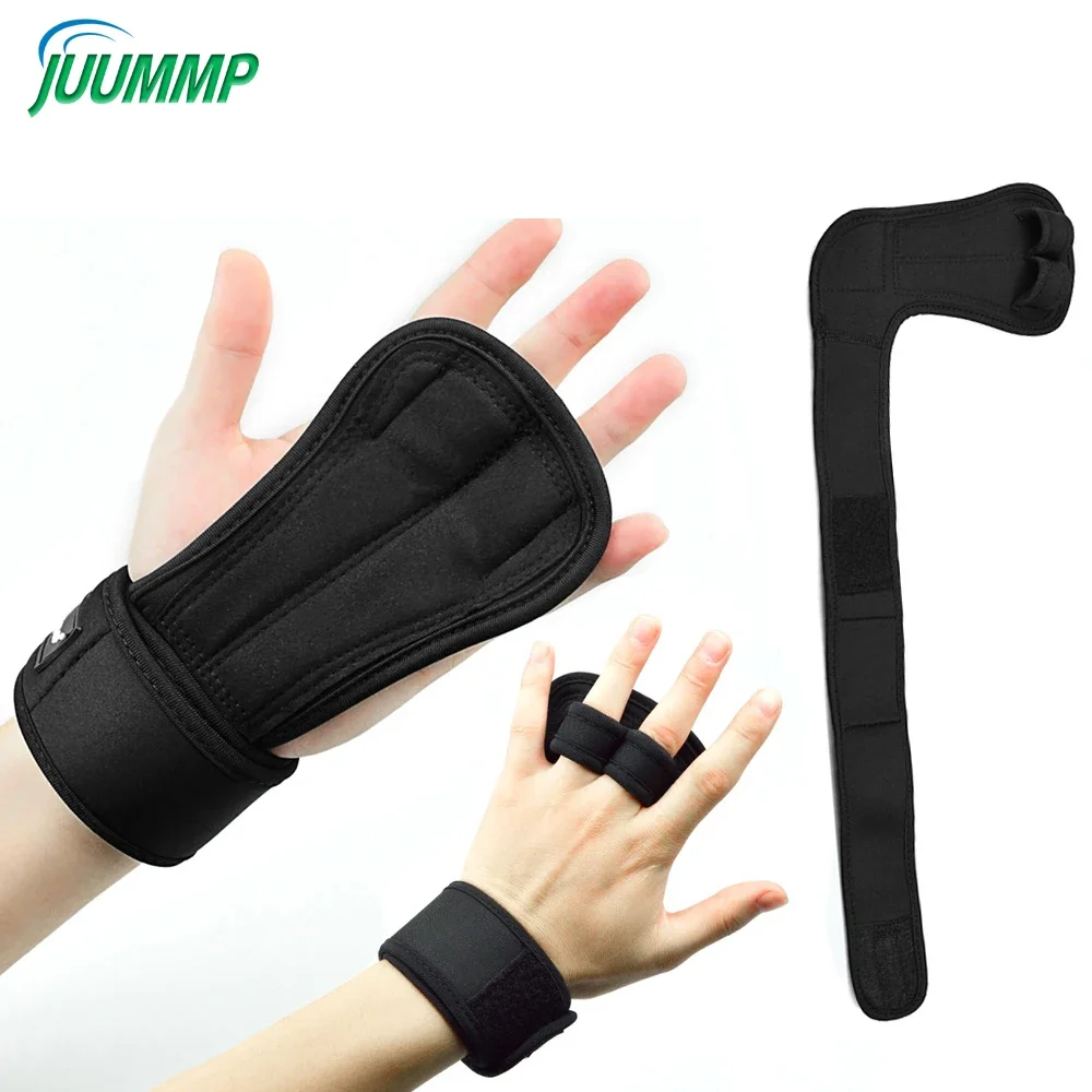 1Pair Workout Gloves , Weight Lifting Gloves with Wrist Support for Fitness, Powerlifting To Avoid Calluses - For Men & Women