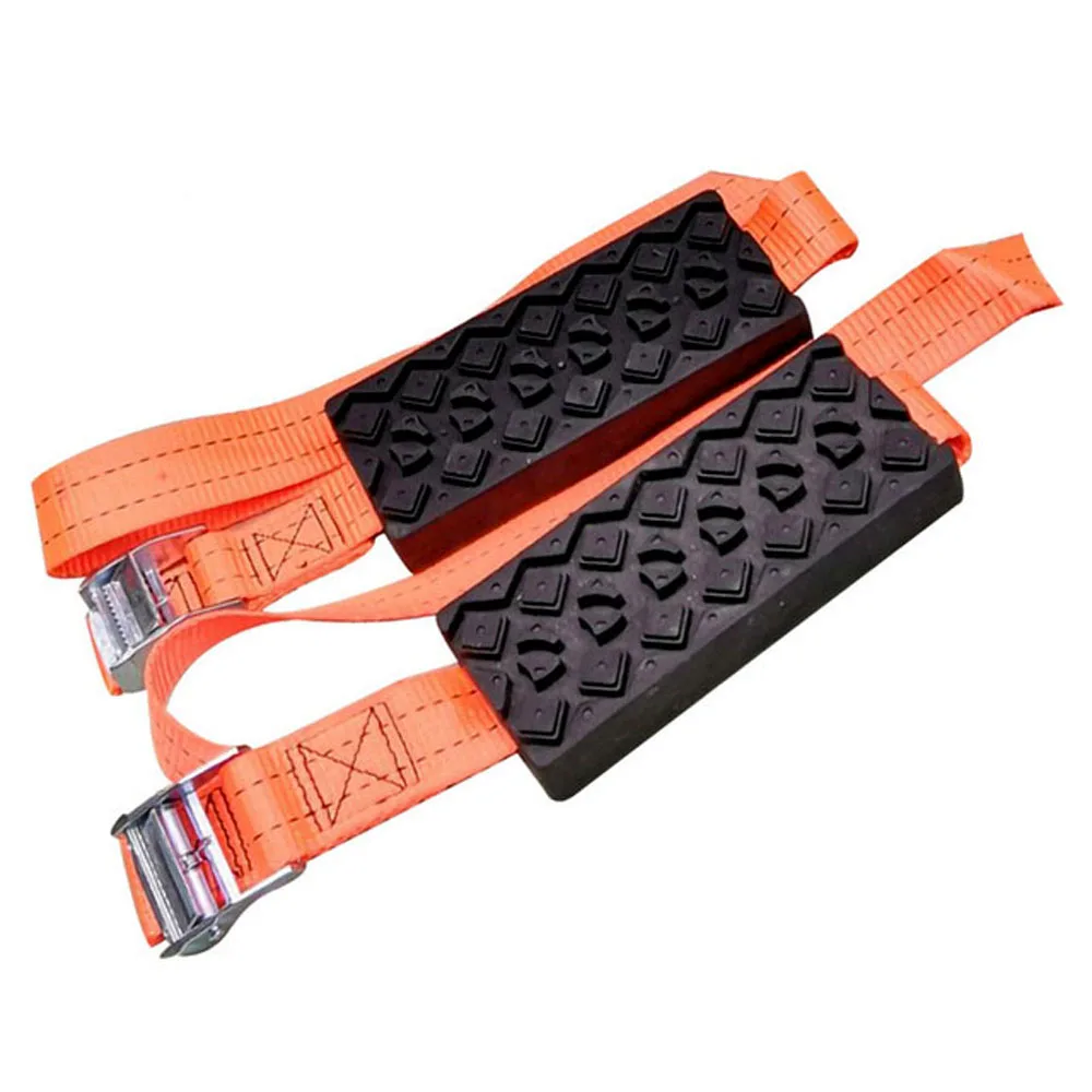 【HOT】Car Recovery Traction Boards Mud Sand Snow Tire Ladder Off-Road Vehicle Emergency Tracks Chain Non-Slip Traction Mat