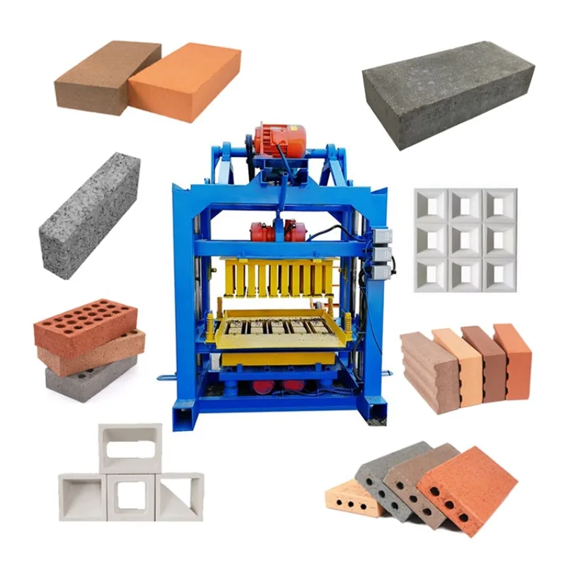 Cement Sand Brick Forming Maker Machinery South Africa Nigeria Hollow Brick Block Making Machine