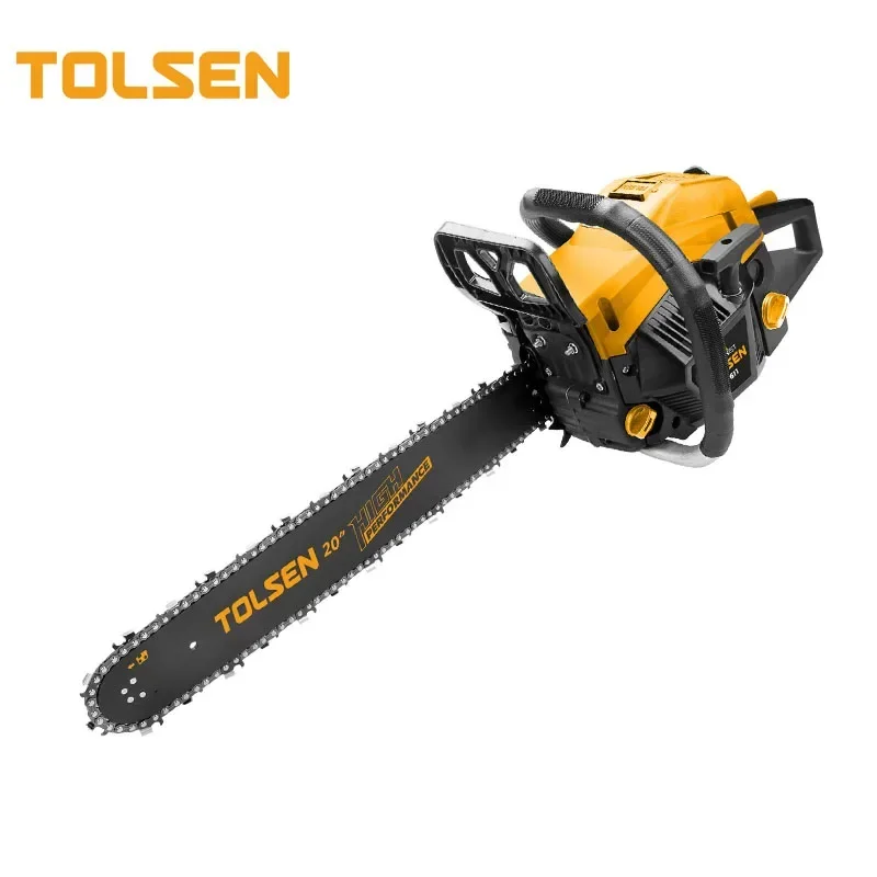 TOLSEN 79611 Industrial Wood Cutter Chainsaw Gasoline Chain Saw