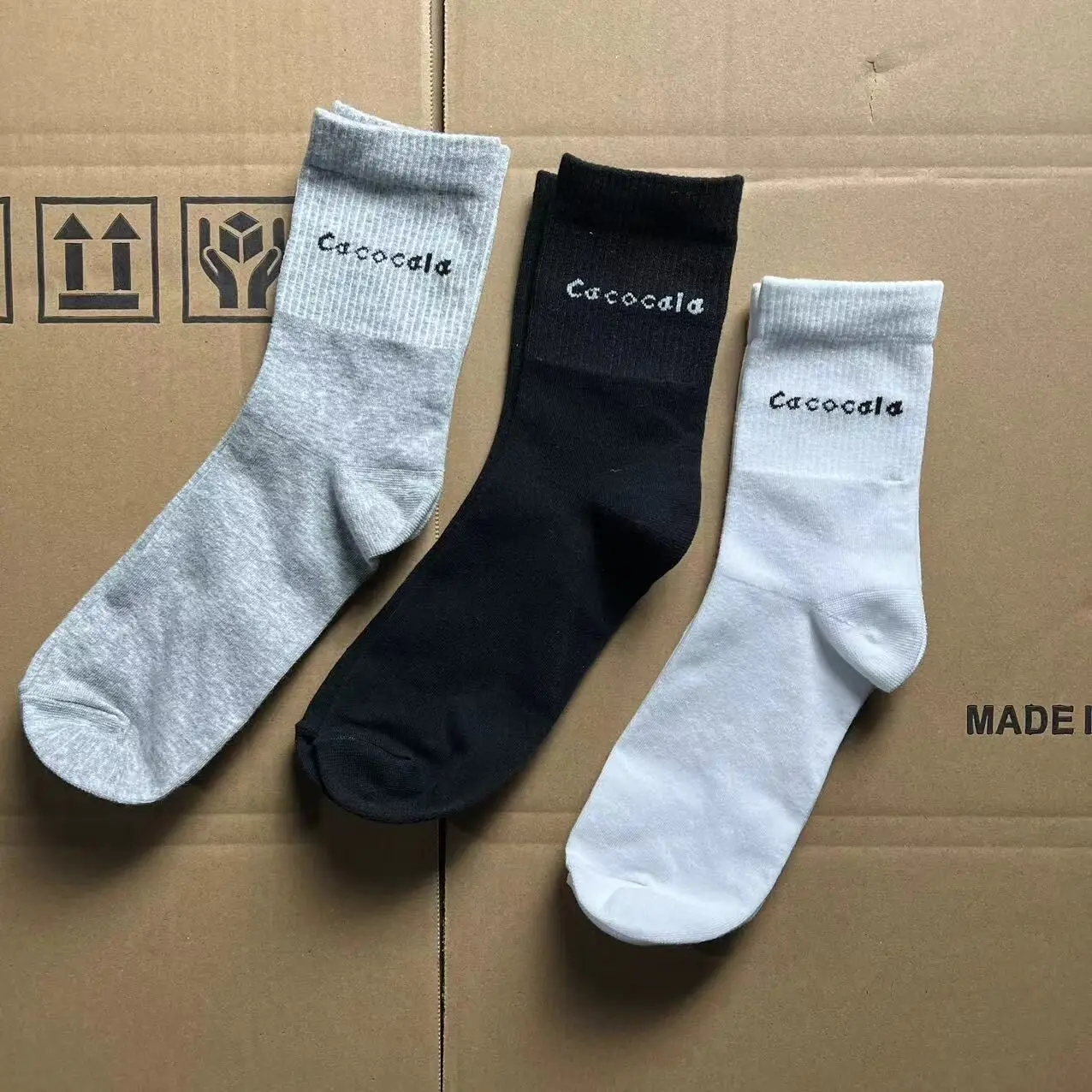 

2023 New Four Seasons Universal Women Pure Cotton Socks Soft and Comfortable Female Socks