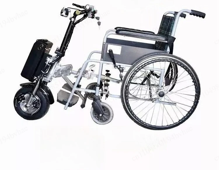 Electric wheel modification, front wheel drive chair, towing electric vehicle head wheelchair