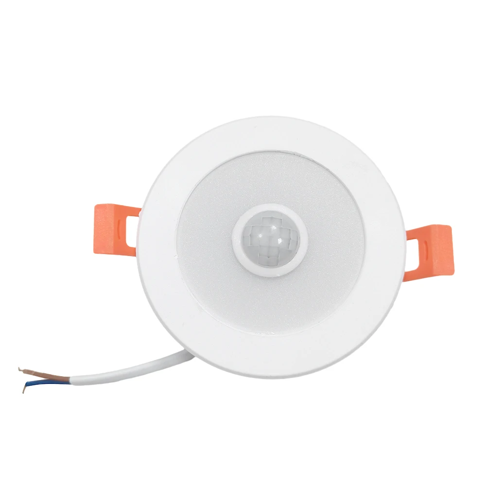 220V PIR Motion Sensor LED Downlight Control LED Recessed Ceiling Light 5W 7W 9W 12W Radar Induction Round Spotlight AC180-265V