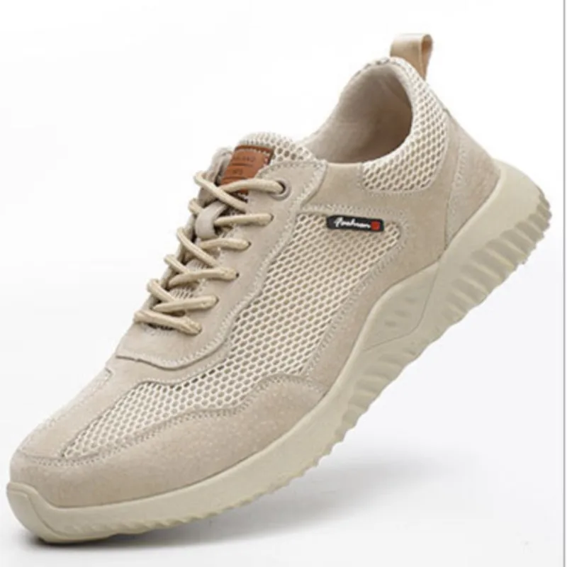  Labor protection shoes Breathable mesh fabric anti-smashing anti-piercing safety shoes wear-resistant work shoes M911