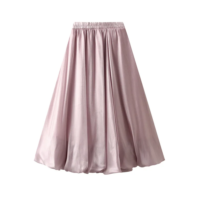 Paarse Rok Vrouwen Elegante Mode A-Lijn Tule Rok Voor Vrouwen Herfst Winter Zoete Midi Lange Rok Vrouwelijke Mesh Party Tutu Rok