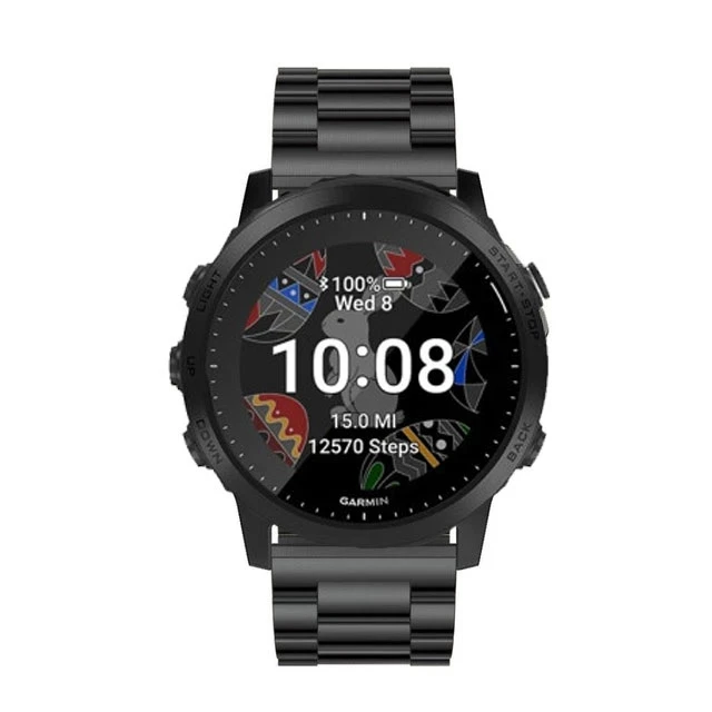 Pulseira de aço inoxidável Quick Release, Pulseira de relógio, Garmin Fenix 7X, 7, 6X, 6 Pro, 5X, 5, 5S, 3, 3HR, D2, 26, 22, 20mm