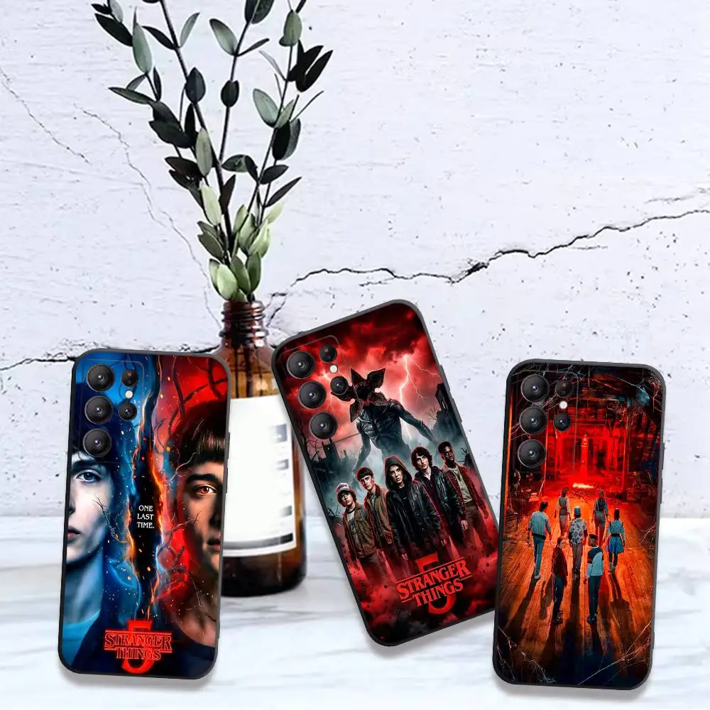 Movie S-Stranges Things Phone Case For Samsung S 24 fe 25 Ultra plus 20 lite 21 30 22 23 24 22 Ultra 5G Fundas