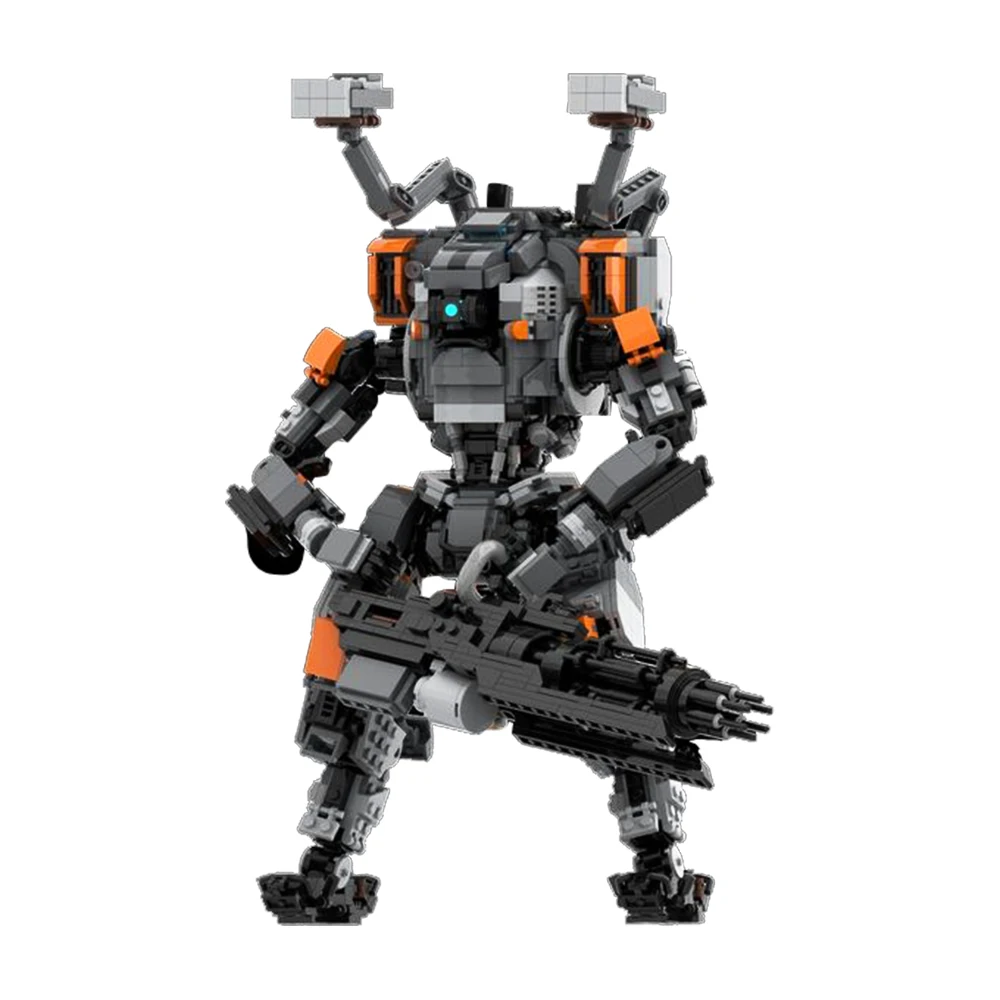 

Gobricks Mecha Robot Game Titanfalled 2 BT-7274 Vanguards-Class Titan Building Blocks Idea FS-1041 Expert Bricks Toys For Kids