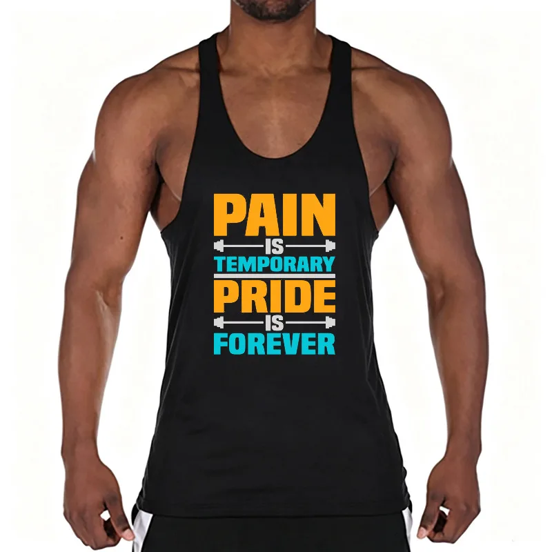 Men's Summer Running Vests Quick Dry Moisture Wicking Y-Back Stringer Tank Top Breathable Training Muscle Shirt Sleeveless