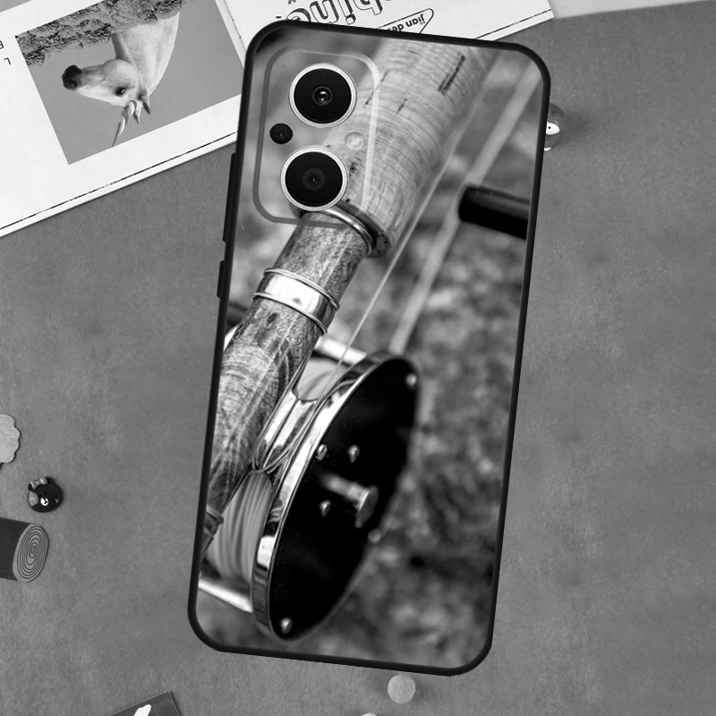 Canna da pesca per OPPO Reno 12 13 14 11 10 Pro 14F 13F 12F 11F 7 8 Lite 8T OPPO Trova X9 X5 X6 X8 Pro Custodia