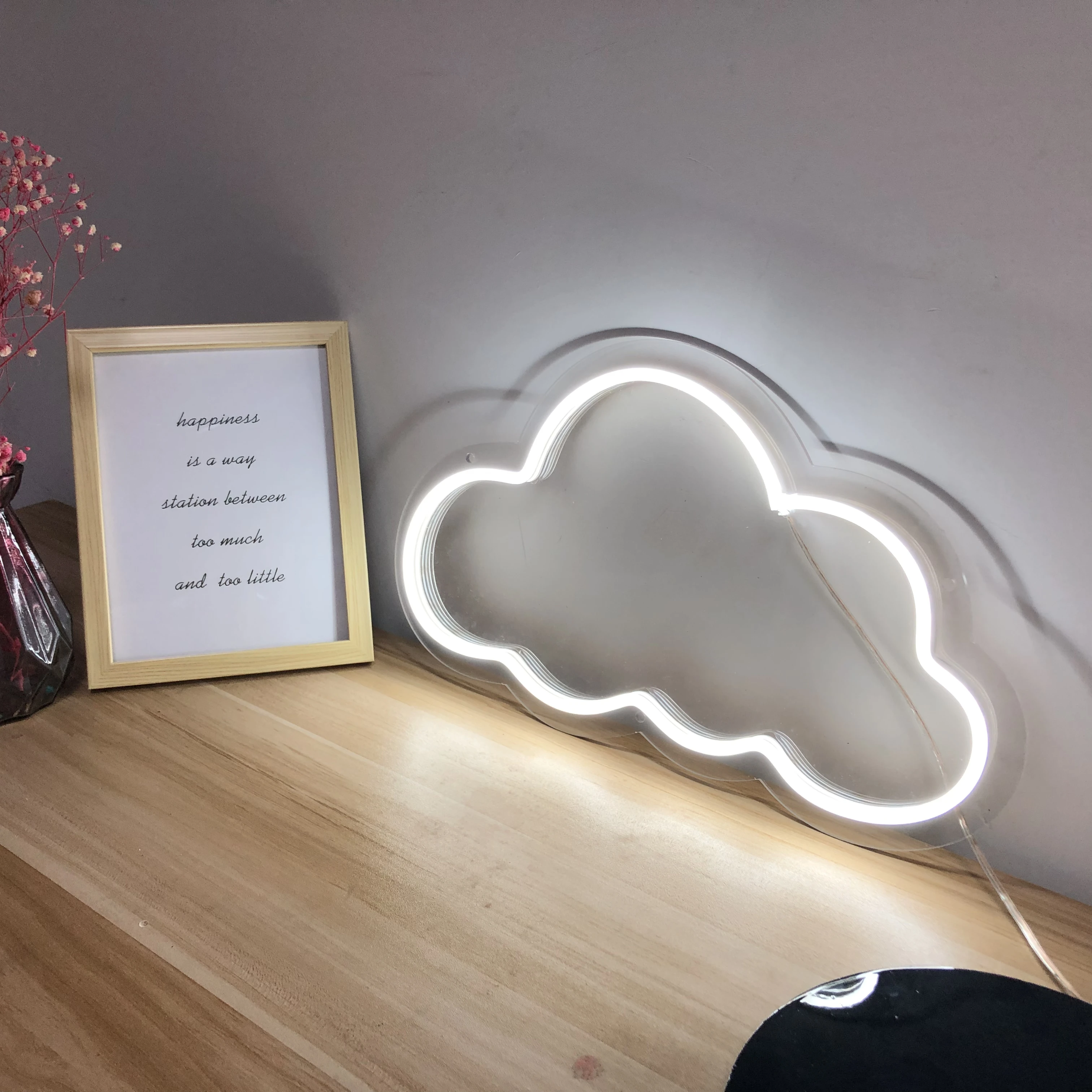 

LED Cloud Neon Lights for Wall Decor,USB Night Light for Teen Boys Room,Bedroom,Game Room,Man Cave,Party Decor