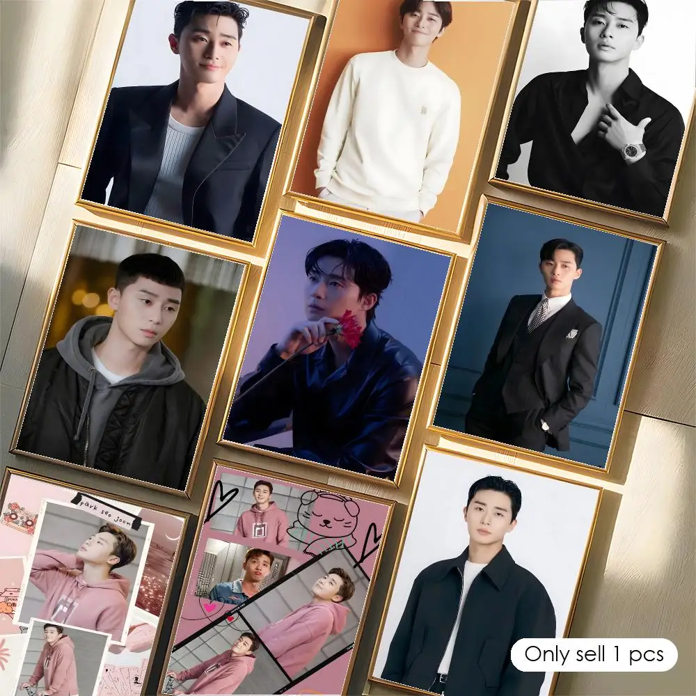 Actor Celebrity Park Seo Jun Painting Calligraphy Poster Office Fine Reproduction French Canvas