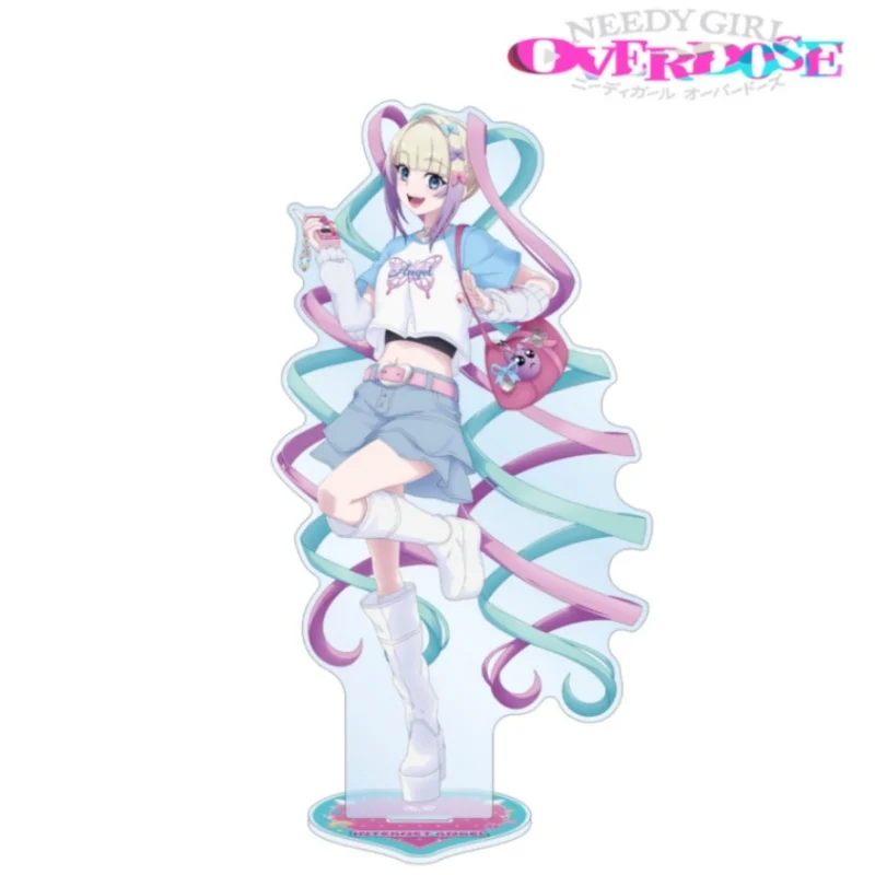 Game NEEDY GIRL OVERDOSE Y2K Fashion Style KAngel Acrylic Stand Model Plate Keychains Desktop Ornament Festivals Gifts