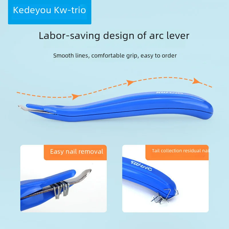 Kedeo Pen Type Staple Remover Office Stapler Universal Stapler Mini Energy Saving Staple Extractor Simple Installer