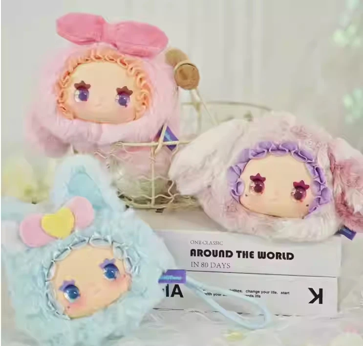 إيما جميل Rongrong زلابية سلسلة صندوق أعمى Kawaii أنيمي الفينيل دمية تغيير محفظة لطيف مفاجأة هدية عيد ميلاد لعبة الشكل