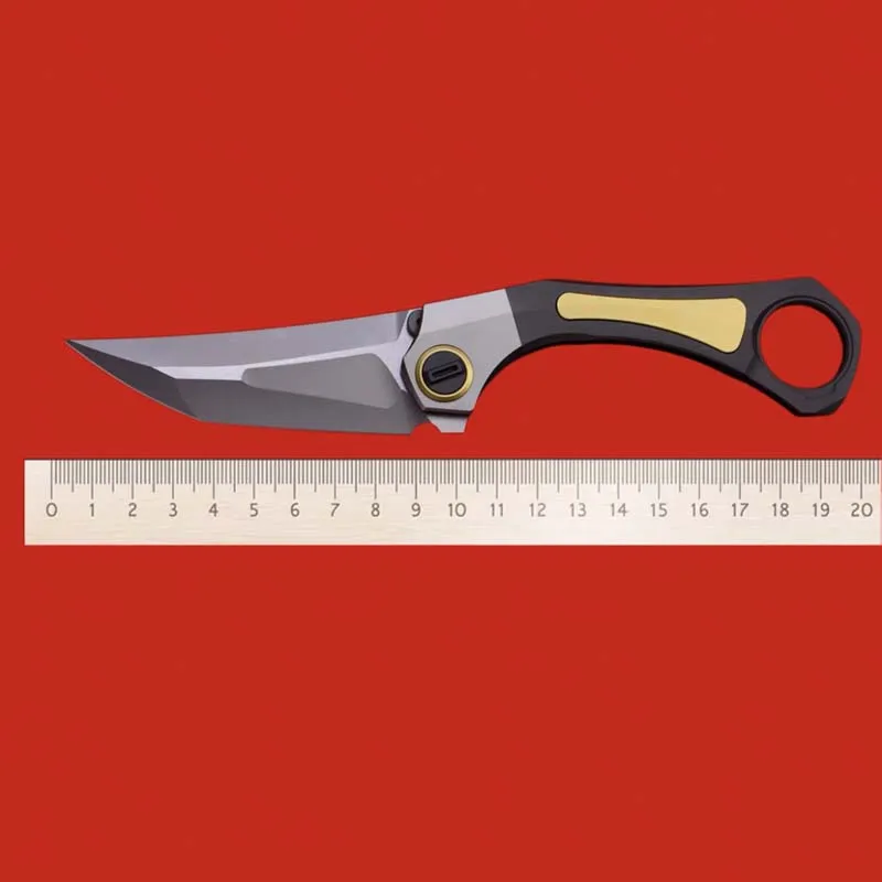 

LEMIFSHE Новый Forever Steel Real M390 Лезвие из титанового сплава с ручкой Складной нож Открытый Кемпинг Охота Выживание Карманные инструменты EDC