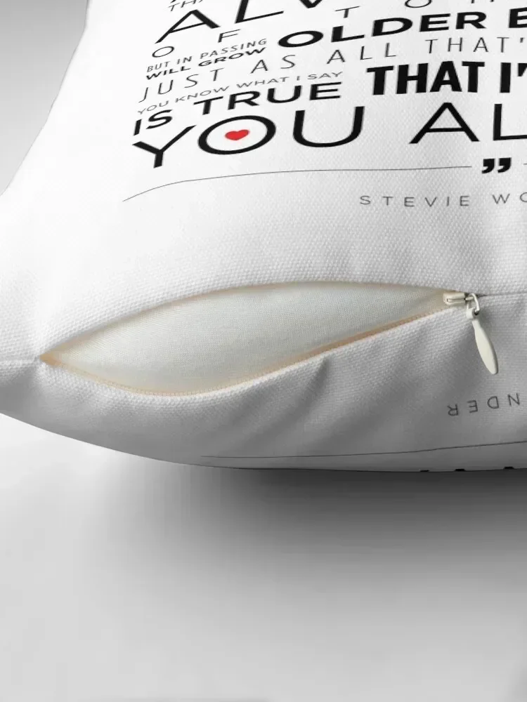 AS by Stevie Wonder Throw Pillow Ornamental Pillow Covers For Sofas pillow