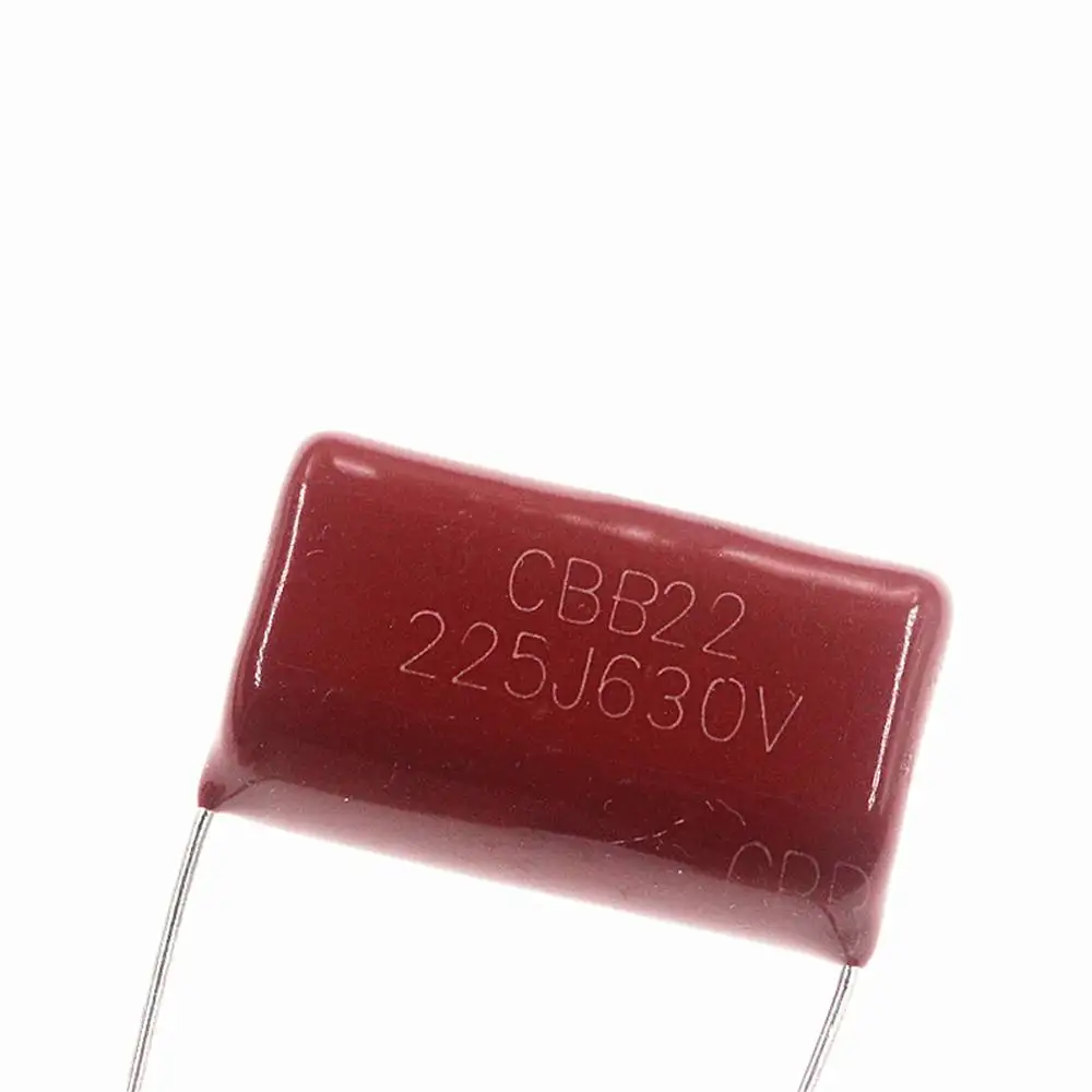 

50pcs Cbb22 2.2uf 630v 225j630v 630v225j 5% P22 Metallized Polypropylene Film Capacitor