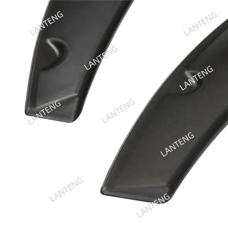 سيارة درابزين مشاعل الطين غطاء عجلة حماية ل D0dge ماغنوم اضافية واسعة طقم الجسم مرنة عجلة قوس واقيات الطين الأسود #2