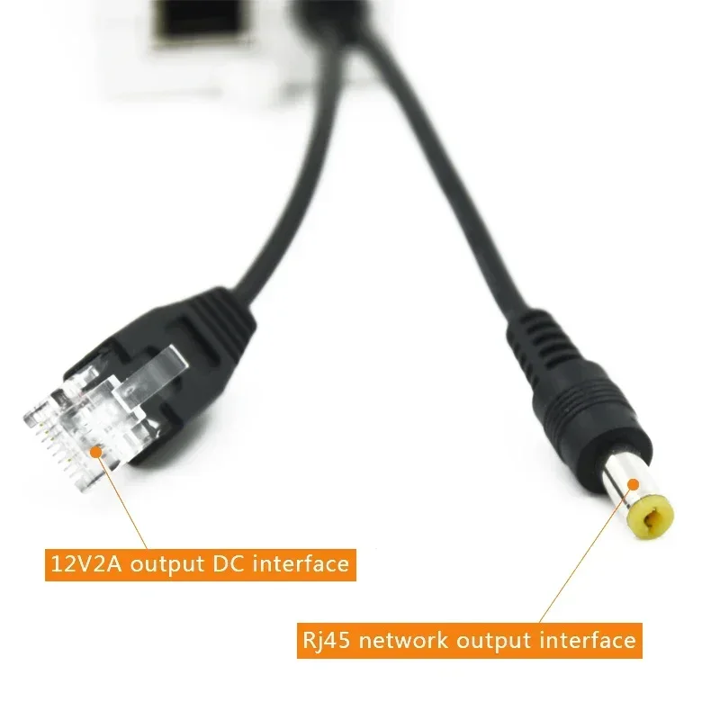 POE power supply IEEE802.3AF/AT 48V turn 12V2A POE Splitter Standard CCTV Monitor camera