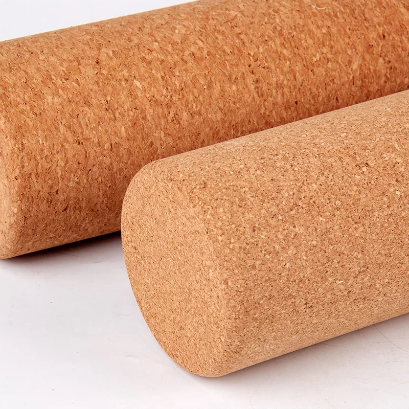 

Solid Cork Yoga Column Board Roller Wholesale Natural Cork Yoga Blocks for Gym and Fitness
