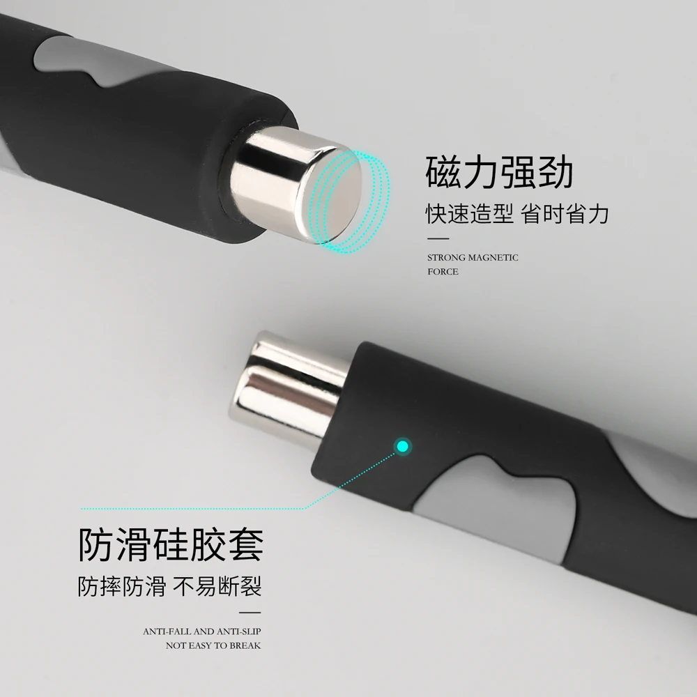 1pc 6.5 centimetri Cilindro CatEye Magnete Stick per Nail Gel Polish 3D Linea Francese Effetto Striscia Penna Magnete FAI DA TE Carino Zampa di Gatto Strumento Magnetico