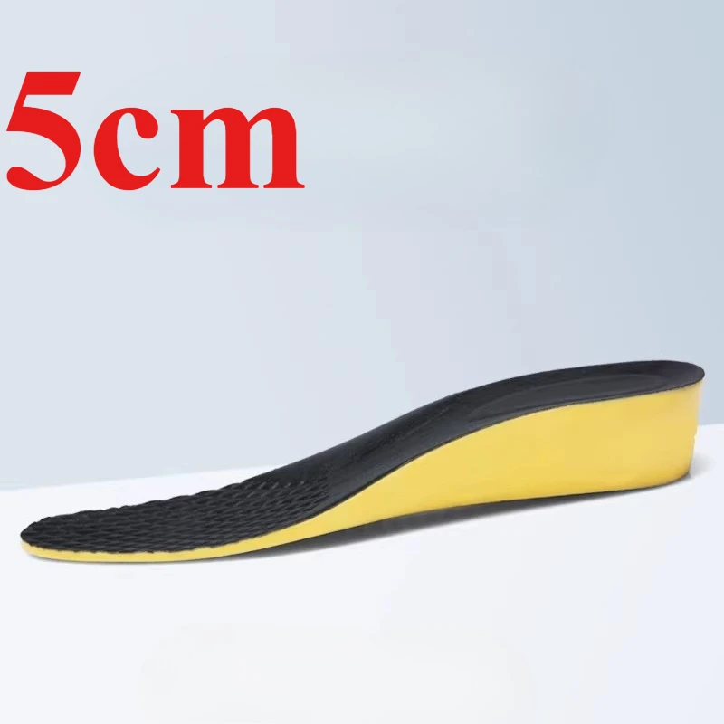 Height-increasing Insole for Men's 5.5cm Special Leather Shoes Comfortable Raised Insole Hard Invisible Height Increasing Insole