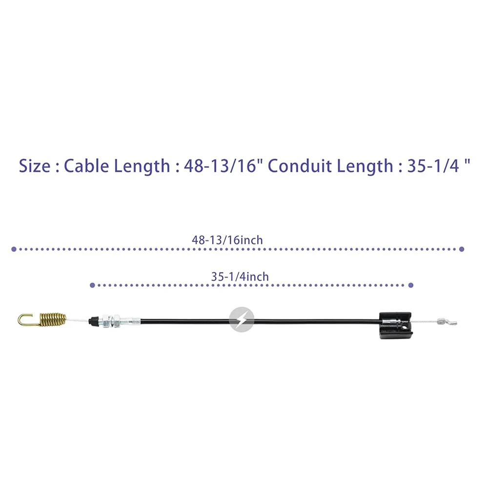 946-04007 Auger Engagement Cable For MTD Yard Machines Craftsman Cub Cadet Troy-Bilt Snow Thrower Part 746-04007