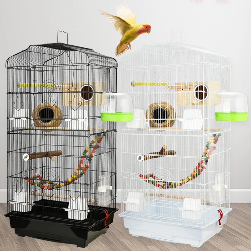 

Bird Transport Tweety Bath Feeder Canary Cage Parrot Bag Transfer Nests Breeding Canaries Metal Plastic Gaiola Cages Stand