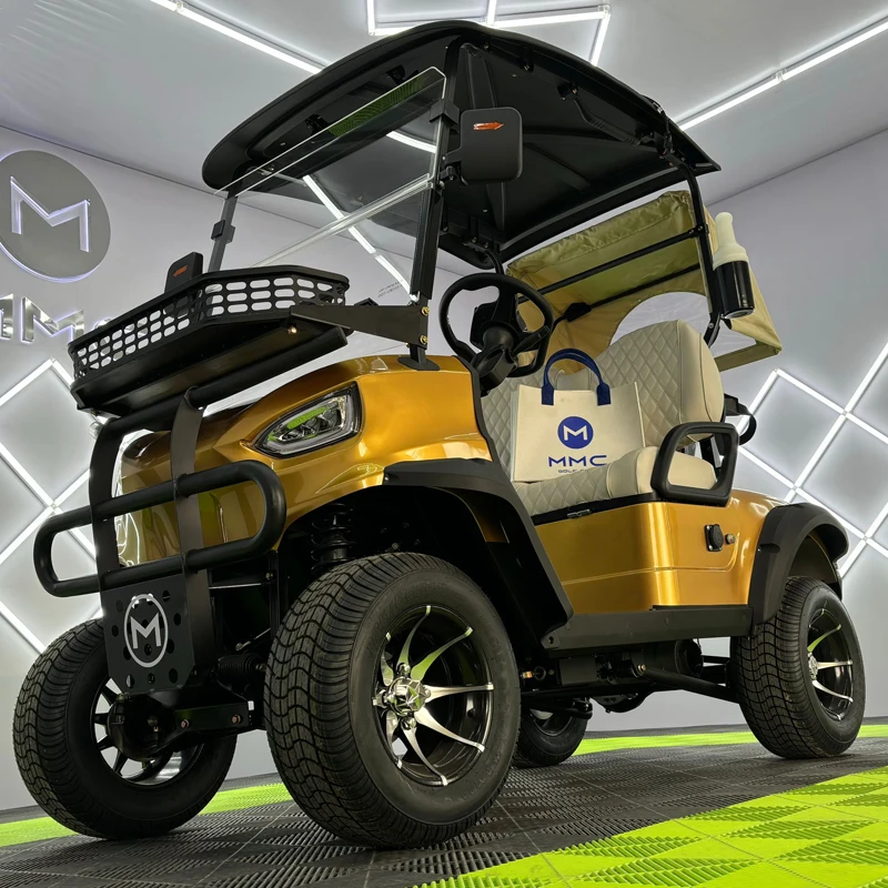 Wholesale Brand New MMC Origin Certificate 4 Wheel Golf Buggy Utility Vehicle 2 4 6 8 Seater Club Car Electric Golf Cart